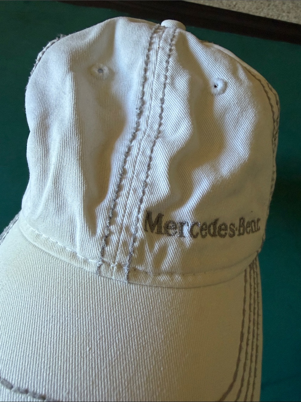 Mercedes-Benz Women's white Baseball Cap